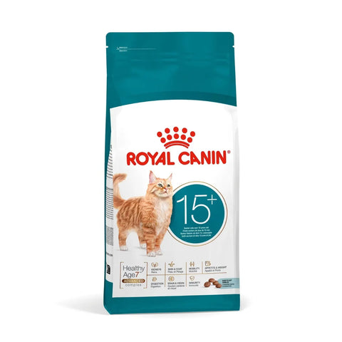 Royal Canin 法國皇家 老齡貓15歲以上營養配方 2kg - 年齡15歲以上超級老貓專用，幫助維持認知功能、腎臟健康及肌肉量