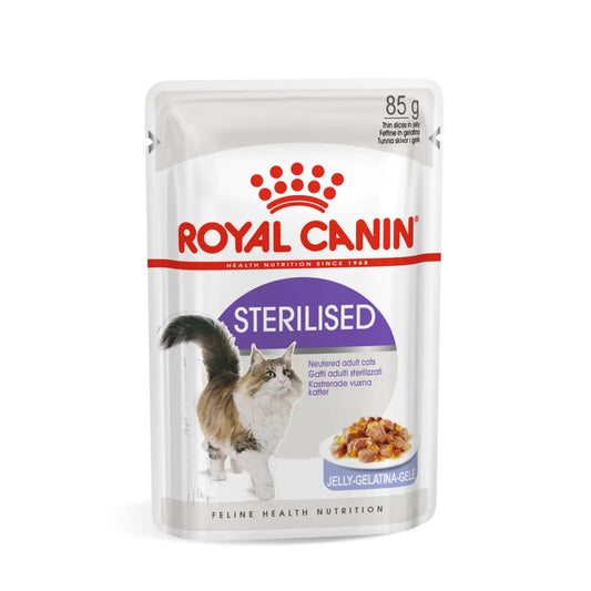 Royal Canin 法國皇家 : 絕育成貓糧85g|Royal Canin - Meat Juice Plus Food Helps Indoor Adult Cats Digest 1 Year Old
