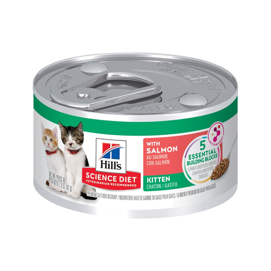 Hills 希爾思：幼貓三文魚主食罐-2.9oz 10806