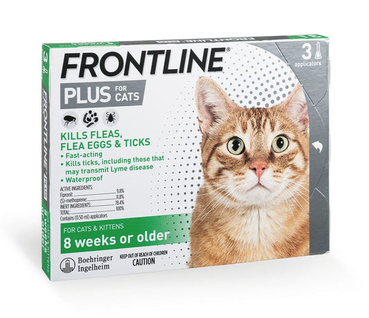 Frontline 福來恩: 貓用殺蝨滴加強版