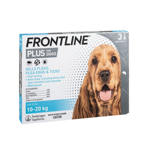 Frontline - Enhanced Version Of Anti Lice Drops For Dogs