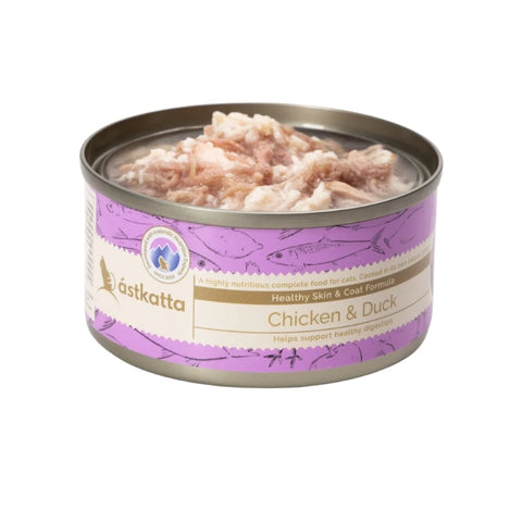 Astkatta: Free-range chicken and duck meat recipe for skin care and coat enhancement - 80g