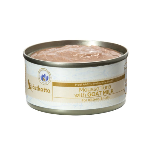 Astkatta: Goat Milk Tuna Mousse Cat Food - Kitten - 80g