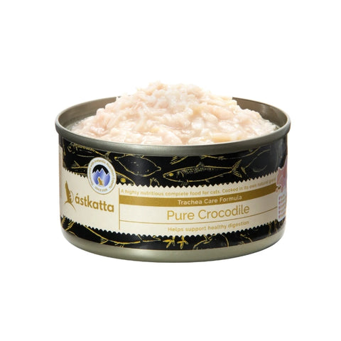 Astkatta:
 Pure Crocodile Main Feed Canned Tracheal Care Formula - 80g