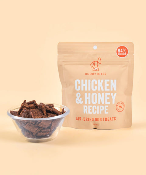 Buddy Bites - Chicken & Honey Treats 100g