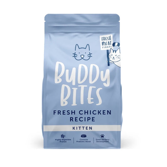 Buddy Bites：幼貓雞肉乾糧-1kg