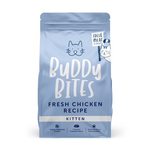 Buddy Bites：幼貓雞肉乾糧-2kg (有效期至2027年3月2日)