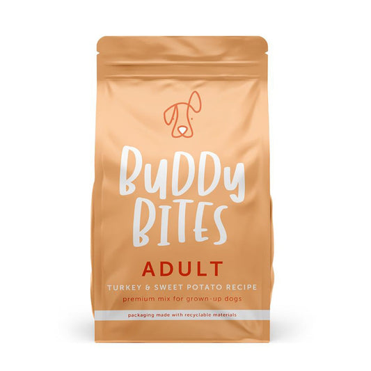 Buddy Bites：成犬火雞甜薯乾狗糧 2kg