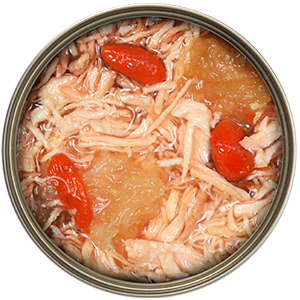 Kakato: Chicken Stew with Goji Berries and Fish Maw (Canned Cat and Dog Food)