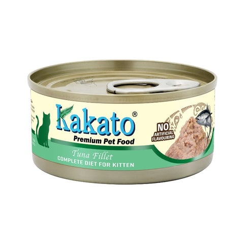 KAKATO：全營養吞拿幼貓&增重主食罐70g