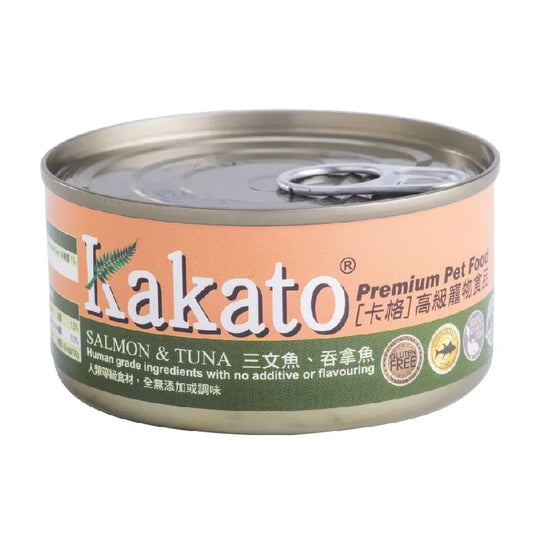 Kakato: Salmon and Tuna Cat and Dog Canned Food