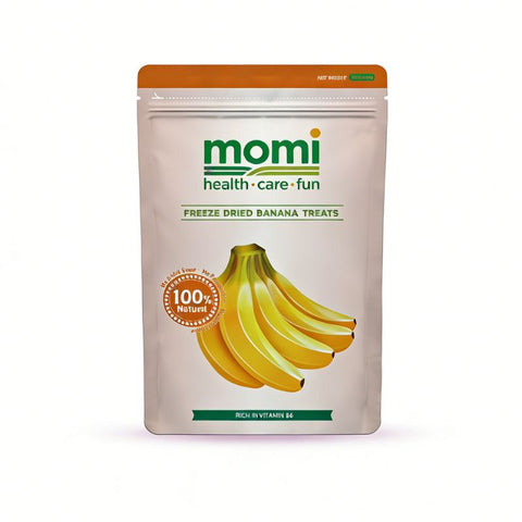 Momi: Rabbit Banana Freeze-Dried Snack - 15g (New and old packaging shipped randomly)