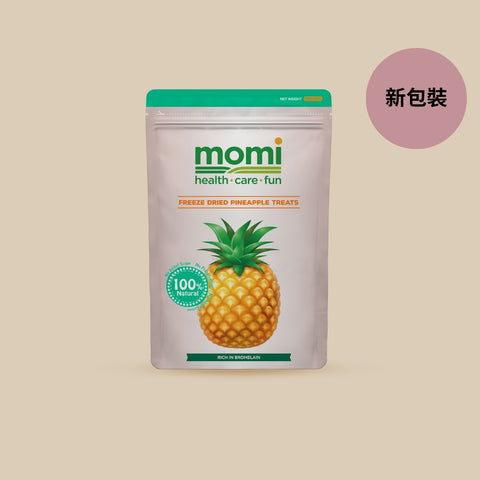 MOMI: Rabbit Pineapple Freeze-Dried Snack - 15g (New and old packaging shipped randomly)