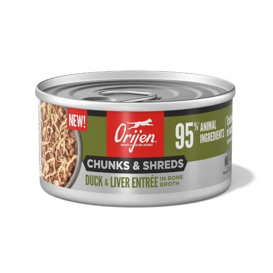 Orijen 渴望: 鴨肉雞肝成貓主食罐-85g