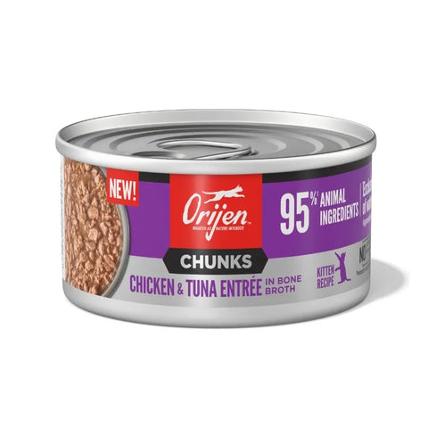 Orijen 渴望: 雞肉吞拿魚幼貓主食罐-85g