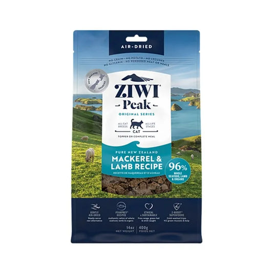 Ziwi Peak: Air-dried cat food with mackerel and lamb recipe