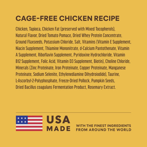 Instinct: Premium Protein Free-Range Chicken All-Purpose Cat Food