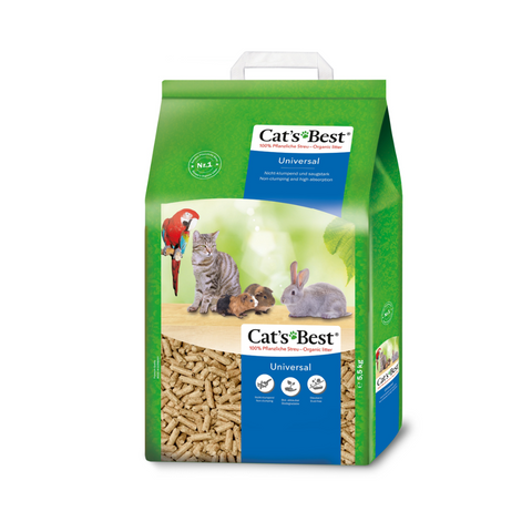 Cat's Best 凱優 : 小動物專用吸水吸軟木粒|Cat'S Best - Special Water Absorbing Cork Particles For Small Animals