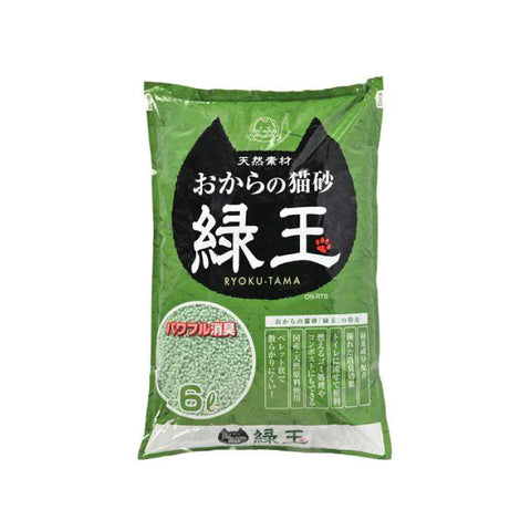 HITACHI：綠茶精華貓砂-綠玉石