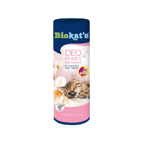 Biokat's 保潔 : 貓砂辟味粉-嬰兒粉味