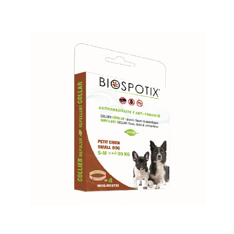 Biogance - Geraniol Essential Oil Tick Killing Neck Strap For Small And Medium Sized Dogs