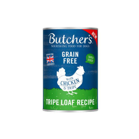 Butcher - Grain Free Chicken Tripe Pate Staple Food Jar For Dogs