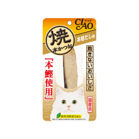 Ciao 伊納寶 : 燒本鰹魚條-鰹魚濃湯風味|Ciao - Yakimoto Bonito Sticks Bonito Soup Flavor
