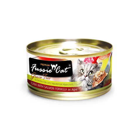 Fussie Cat - Black Diamond Pure Natural Cat Canned Tuna And Salmon