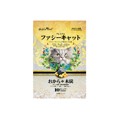 Fussie Cat - Gaodou Cat Activated Charcoal Flavored Tofu Cat Litter