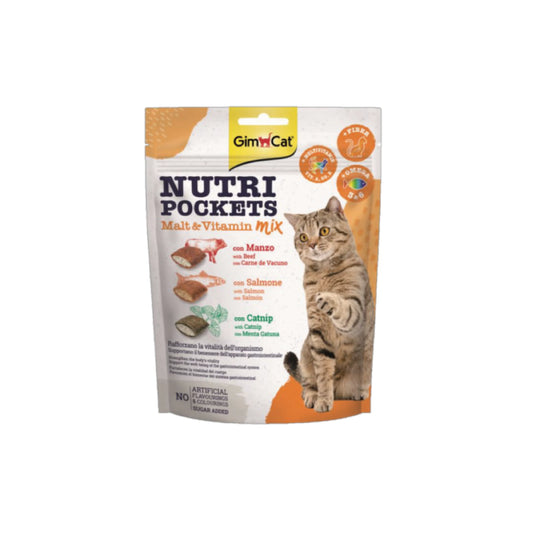 Gimcat 竣寶 : 多種維他營養混合貓脆脆夾心|Gimcat - Multivitamin Mixed Cat Crunchy Sandwiches