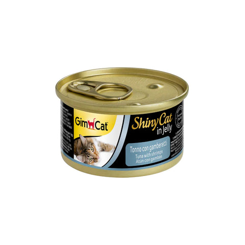 Gimcat 竣寶：天然吞拿魚蝦肉貓罐頭|GimCat - Natural Tuna Shrimp Canned Cat Food