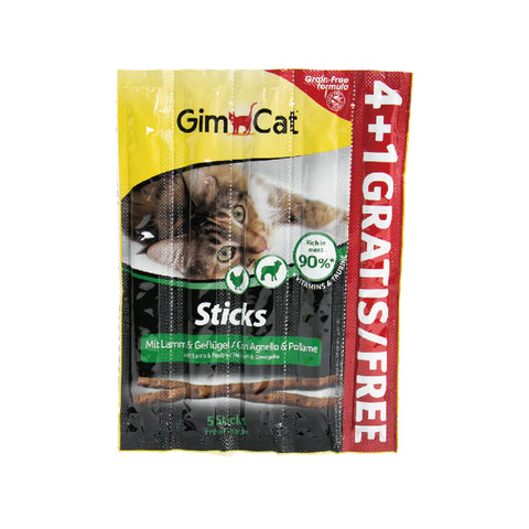 Gimcat - Grain Free Lamb And Poultry Strips