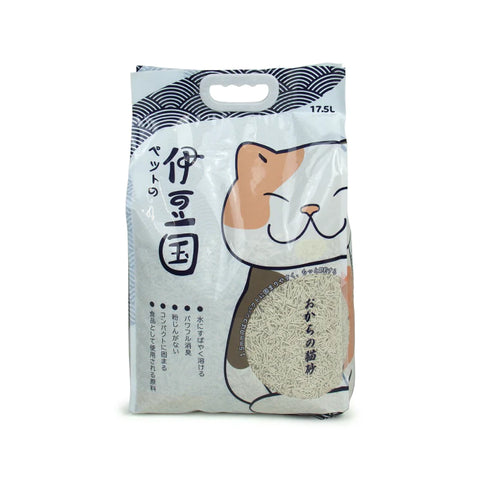 IZU 伊豆國：天然粟米豌豆豆腐貓砂 原味|Izu - Natural Tofu Cat Litter