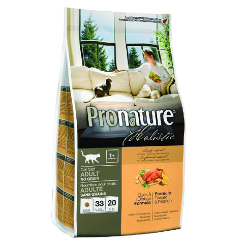 Pronature Holistic - Orange Grain Free Duck Hypoallergenic Cat Food