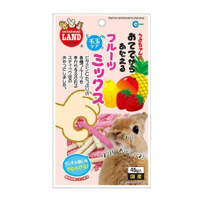 Marukan 馬卡: 小動物去毛球水果脆脆棒