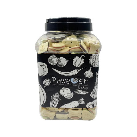 Pawever - Dental clean biscuit (Veggies flavour)