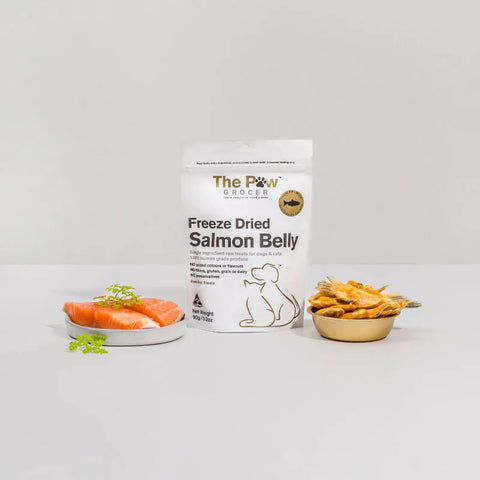 ThePawGrocer - Freeze-Dried Salmon Belly