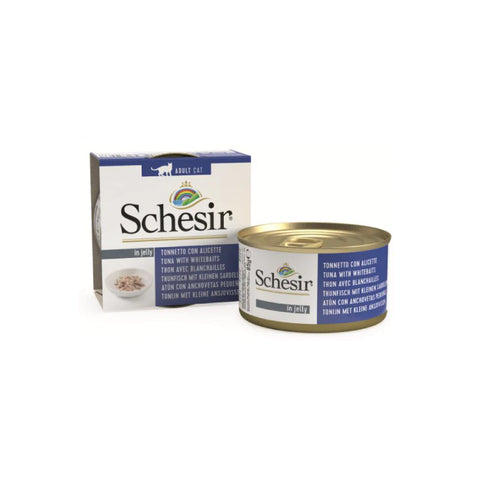 Schesir - Tuna Rice Fish Jelly Cat Staple Can