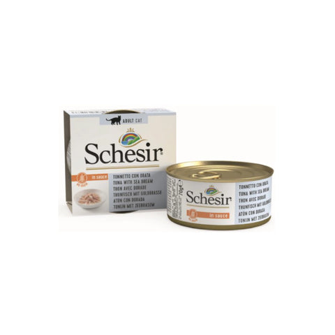 Schesir - Tuna Snapper Chowder Cat Food Jar