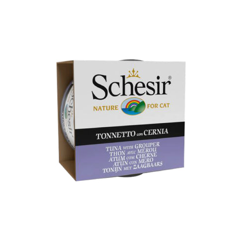 Schesir - Natural Grain Free Tuna Canned Grouper