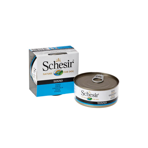 Schesir 雪詩雅：全天然吞拿魚狗罐頭|Schesir - All Natural Tuna Dog Canned