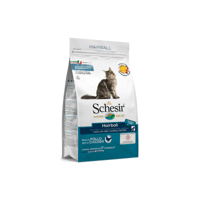 Schesir - Natural Hair Removal Ball Cat Food