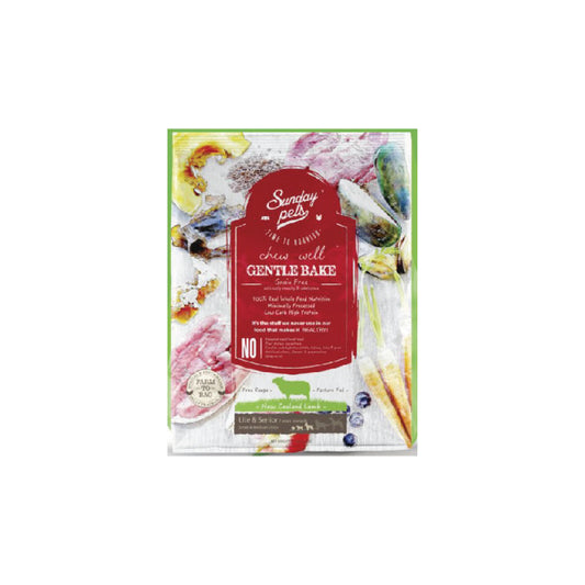 Sunday Pets: 溫和烘焙無穀老犬糧-羊肉