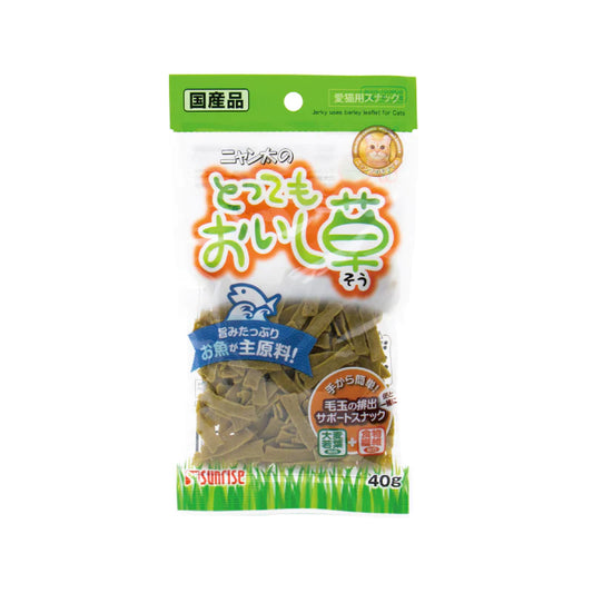 Sunrise 盛來知: 魚肉貓草去毛球貓小食