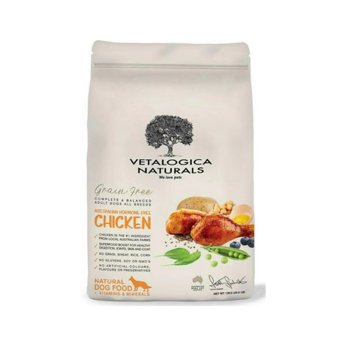 Vetalogica Naturals - Grain Free And Hormone Free Chicken Food For Adult Dogs