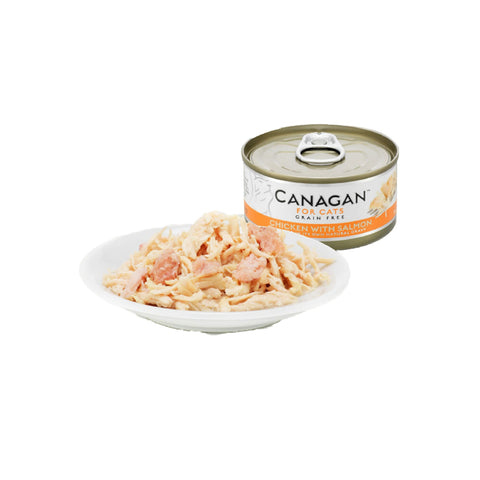 Canagan - Canned Chicken And Salmon Staple Food For Cats