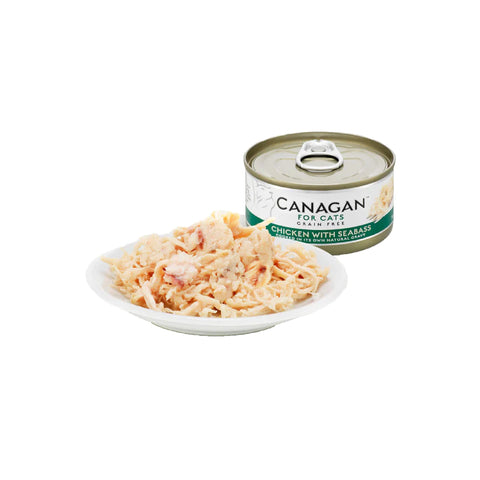 Canagan - Canned Chicken And Seabass Staple Food For Cats