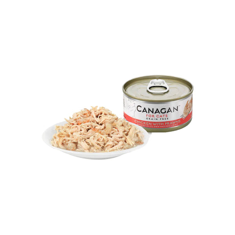 Canagan 原之選：雞肉鮮蝦主食貓罐頭