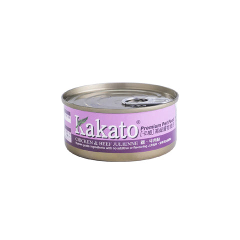 Kakato - Canned Chicken Beef Shredded Cats And Dogs