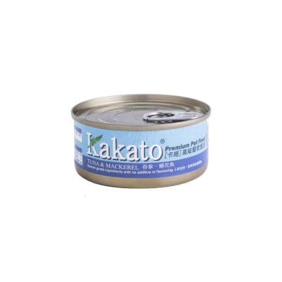 Kakato 卡格 : 吞拿魚鯖花魚貓狗罐頭